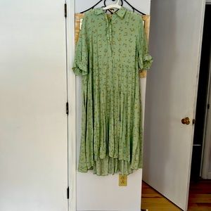 Floral Plus sized high low dress!